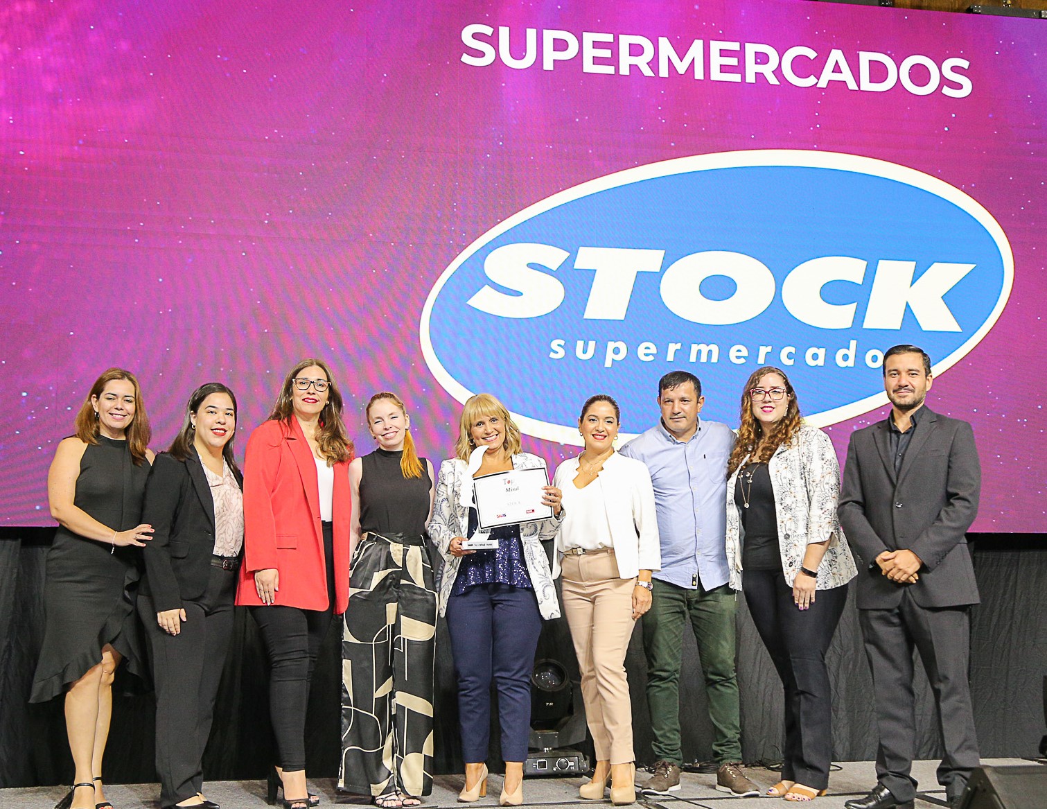 Supermercados Stock es galardonado por decimotercera vez en los premios Top of Mind