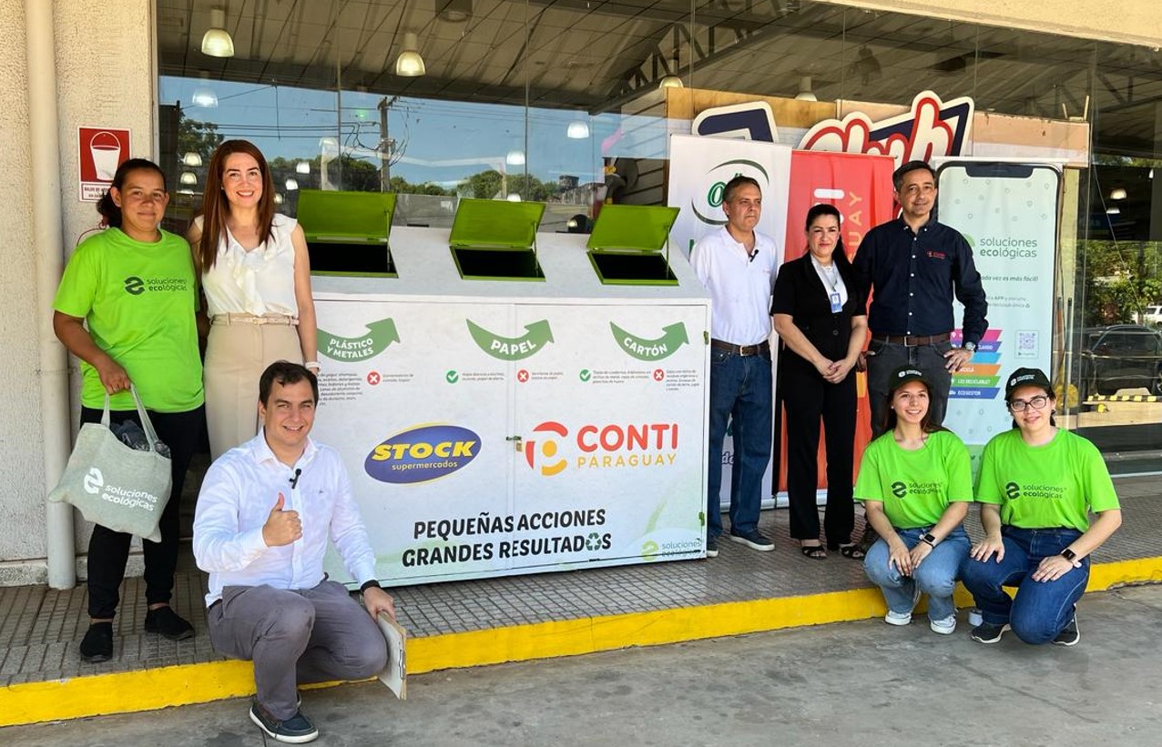Stock inaugura nuevo EcoPunto en la ciudad de Coronel Oviedo
