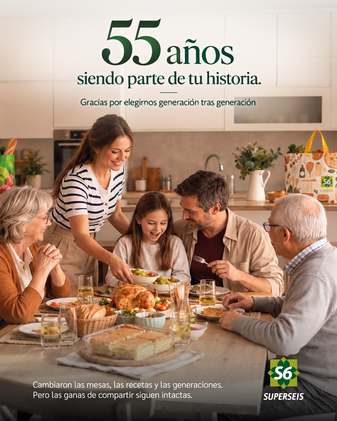 Superseis celebra 55 años acompañando a las familias paraguayas